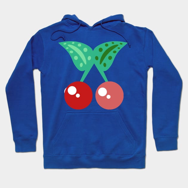 Stylized Cherry Hoodie by saradaboru